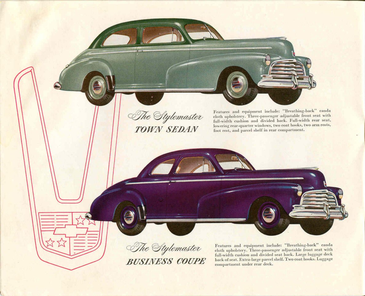 1946 Chevrolet Brochure Page 12